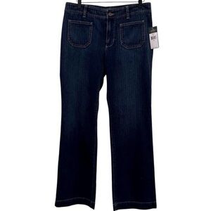 Lauren Ralph Lauren Wide Leg Low Rise Trouser Denim Jeans Size 6